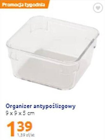 Action Organizer antypoślizgowy 9x9x5cm oferta