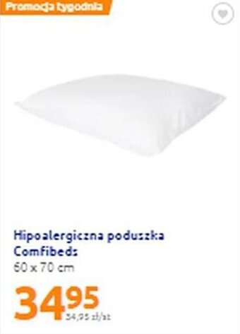 Action Hipoalergiczna poduszka Comfibed 60 x 70 cm oferta