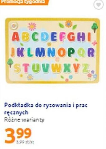Podkładka do rysowania i prac ręcznych