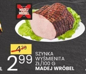 Wafelek SZYNKA WYŚMIENITA 100 G MADEJ WRÓBEL oferta
