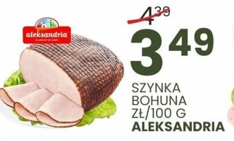Wafelek SZYNKA BOHUNA 100 G ALEKSANDRIA oferta