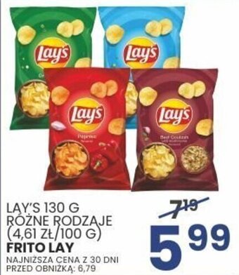 Wafelek LAY'S 130 G FRITO LAY oferta