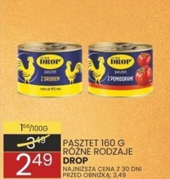 Wafelek PASZTET 160 G DROP oferta