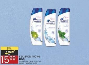 Wafelek SZAMPON 400 ML H&S oferta