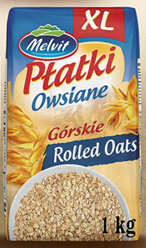 Płatki owsiane melvit