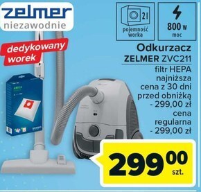 Carrefour Odkurzacz zelmer oferta