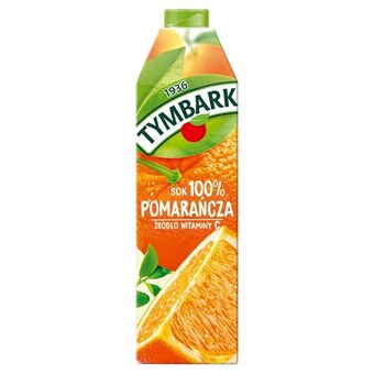 Tymbark sok 100 % pomarańcza 1 l