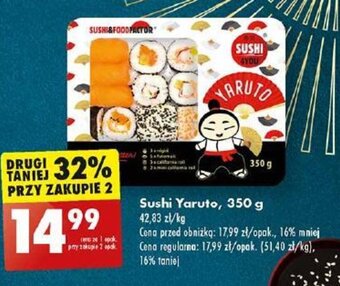 Biedronka Sushi Yaruto, 350 g oferta
