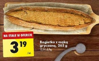 Biedronka Bagietka z mąką gryczaną, 265 g oferta