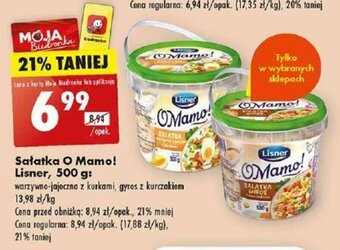 Biedronka Sałatka O Mamo! Lisner, 500 g oferta
