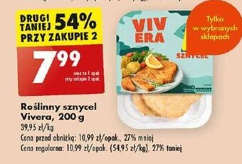 Biedronka Roślinny sznycel Vivera, 200 g oferta