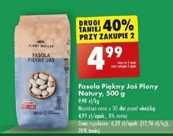 Biedronka Fasola Piękny Jaś Plony Natury, 500 g oferta