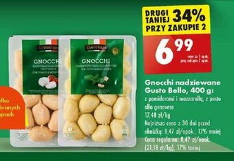 Biedronka Gnocchi nadziewane Gusto Bello, 400 g oferta
