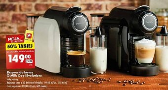 Biedronka Ekspres do kawy Q Milk Qool Evolution oferta