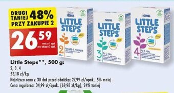 Biedronka Little Steps**, 500 g oferta