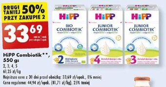 Biedronka HiPP Combiotik**, 550 g oferta