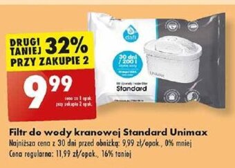 Biedronka Filtr do wody kranowej Standard Unimax oferta