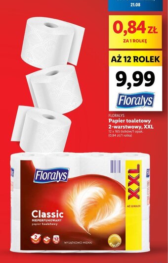 Lidl Papier toaletowy 2-warstwowy, XXL oferta