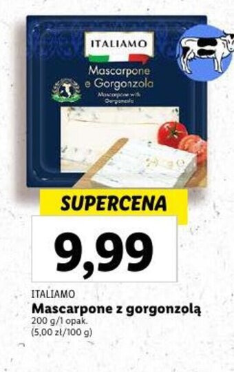 Lidl Mascarpone z gorgonzolą 200 g oferta