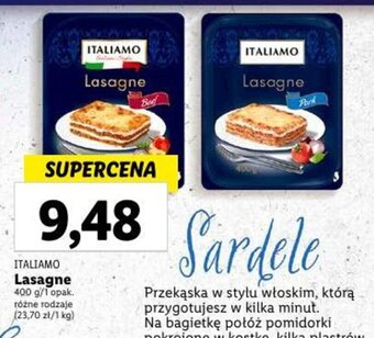 Lidl Lasagne 400 g oferta