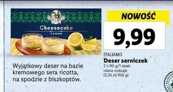 Lidl Deser serniczek 2 x 90 g oferta