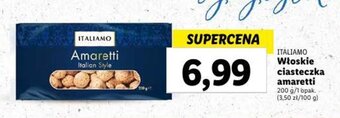 Lidl Włoskie ciasteczka amaretti 200 g oferta