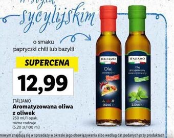 Lidl Aromatyzowana oliwa z oliwek 250 ml oferta