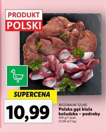 Lidl Polska gęś biała kołudzka - podroby 500 g oferta