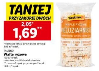 Lidl Wafle ryżowe 100 g oferta
