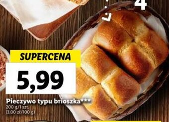 Lidl Pieczywo typu brioszka*** 200 g oferta