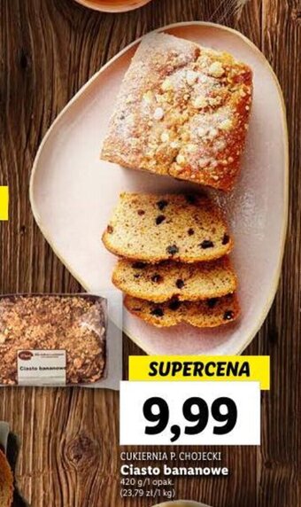 Lidl Ciasto bananowe 420 g oferta