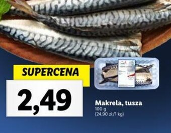 Lidl Makrela, tusza 100 g oferta
