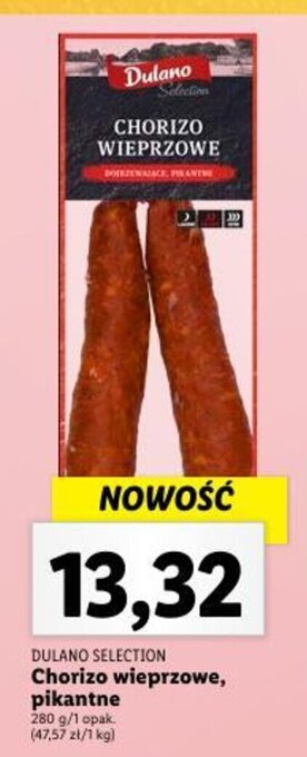 Lidl Chorizo wieprzowe, pikantne 280 g oferta