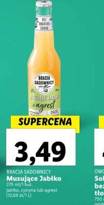 Lidl Musujące Jabłko 275 ml oferta