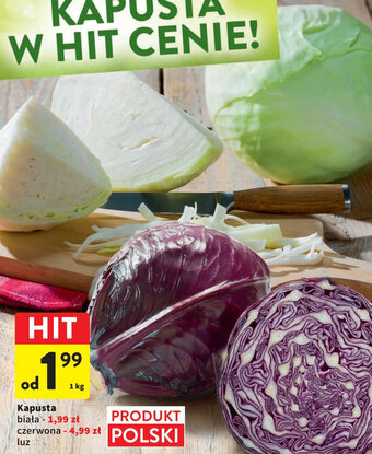 Intermarche Kapusta biała 1kg oferta