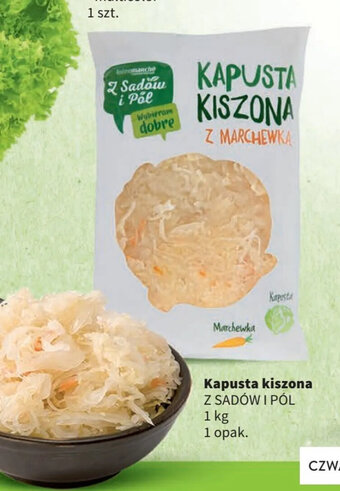 Intermarche Kapusta kiszona Z SADÓW I PÓL 1kg oferta