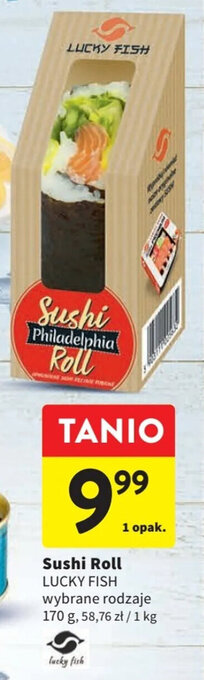Intermarche Sushi Roll LUCKY FISH 170 g oferta