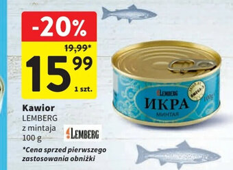 Intermarche Kawior LEMBERG 100g oferta