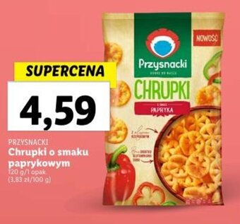 Lidl Chrupki o smaku paprykowym 120 g oferta