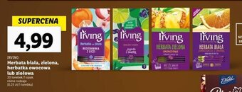 Lidl Herbata biała, zielona, herbatka owocowa lub ziołowa oferta