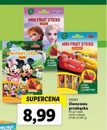 Lidl Owocowa przekąska 50 g oferta