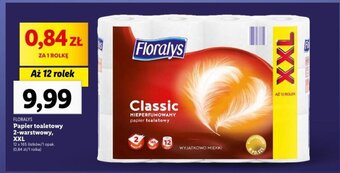 Lidl FLORALYS Papier toaletowy 2-warstwowy, XXL 12 rolek oferta