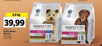 Lidl PERFECT FIT Sucha karma dla psa 2,6 kg/1 opak. oferta