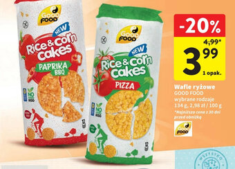 Intermarche Wafle ryżowe GOOD FOOD 134g oferta