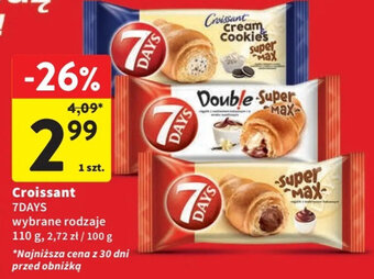 Intermarche Croissant 7DAYS 110 g oferta