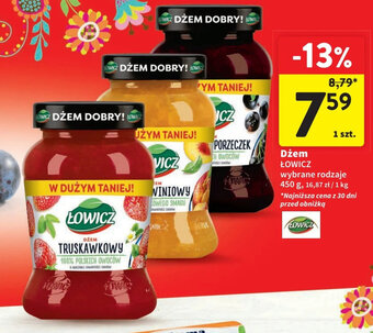Intermarche Dżem ŁOWICZ 450g oferta