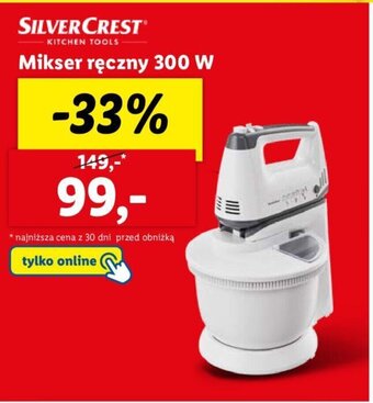 Lidl SILVERCREST Mikser ręczny 300W oferta