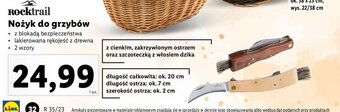 Lidl Rocktrail Nożyk do grzybów oferta