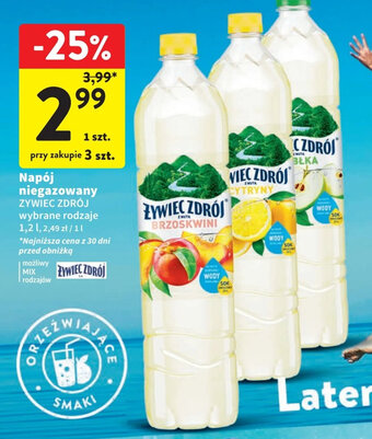 Intermarche Napój niegazowany ŻYWIEC ZDRÓJ 1,2 l oferta