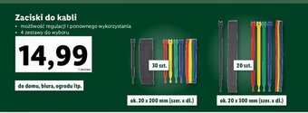 Lidl Parkside Zaciski do kabli oferta
